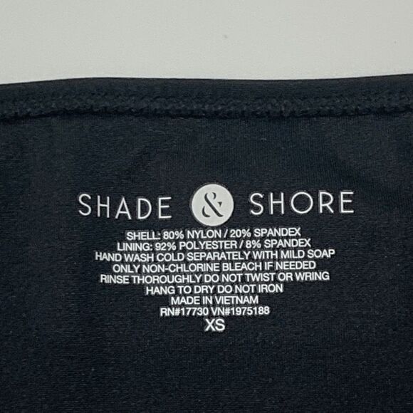 Shade & Shore Womens Bikini Buttom Hipster Black XS - Picture 4 of 4